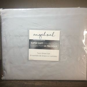 Angel oak twin light gray sheets set new